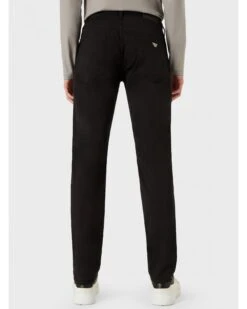 Emporio Armani Emporio Armani Mens J06 Slim Fit Stretch Gabardine Jeans Nero Black -Boss Shop emporio armani mens j06 slim fit stretch gabardine jeans nero black p44582 283612 zoom