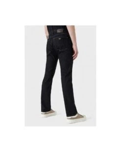 Emporio Armani Mens J45 Regular Fit Jeans Dark Blue Wash Denim -Boss Shop emporio armani mens j45 regular fit jeans dark blue wash denim p44298 274029 image