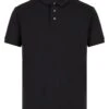 Emporio Armani Mens Jacquard Stripe Polo Shirt Black -Boss Shop emporio armani mens jacquard stripe polo shirt black p44588 283729 zoom
