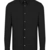 Emporio Armani Mens Poplin Shirt Black -Boss Shop emporio armani mens poplin shirt black p43605 273029 zoom