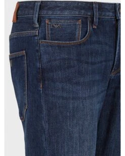 Emporio Armani Mens Power Stretch Slim Fit Jeans Dark Fade -Boss Shop emporio armani mens power stretch slim fit jeans dark fade p44584 283689 zoom
