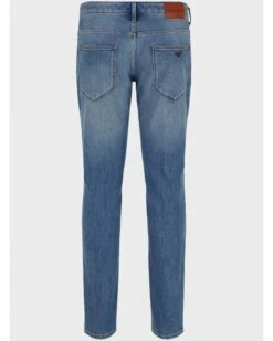 Emporio Armani Mens Power Stretch Slim Fit Jeans Light Fade 6 Emporio Armani Mens Power Stretch Slim Fit Jeans Light Fade -Boss Shop emporio armani mens power stretch slim fit jeans light fade p44585 283703 zoom