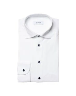Eton Shirts Mens 4 Way Stretch Shirt White -Boss Shop eton shirts mens 4 way stretch shirt white p44169 273555 zoom