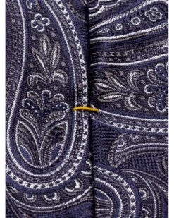 Eton Shirts Mens Blue Jacquard Paisley Silk Tie 7 Eton Shirts Mens Blue Jacquard Paisley Silk Tie -Boss Shop eton shirts mens blue jacquard paisley silk tie p42183 246186 zoom