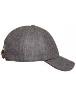Eton Shirts Mens Classic Wool Hat, Gray Baseball Cap