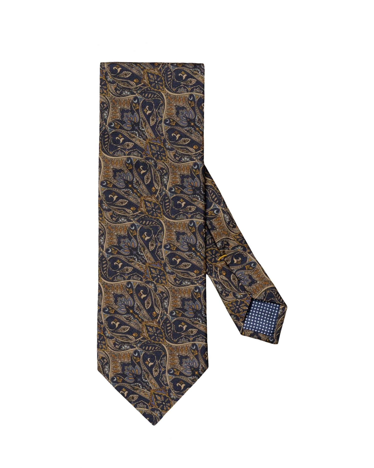 Eton Shirts Mens Floral Pattern Tie Navy 3 Eton Shirts Mens Floral Pattern Tie Navy