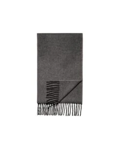 Eton Shirts Mens Grey Herringbone Wool Scarf -Boss Shop eton shirts mens grey herringbone wool scarf p42198 246502 zoom