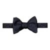 Eton Shirts Mens Navy Blue Ready-Tied Silk Paisley Bow Tie -Boss Shop eton shirts mens navy blue ready tied silk paisley bow tie p43159 264067 zoom