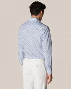 Eton Shirts Mens Powder Blue Medallion Print Shirt 12 Eton Shirts Mens Powder Blue Medallion Print Shirt -Boss Shop eton shirts mens powder blue medallion print shirt p43144 257966 zoom