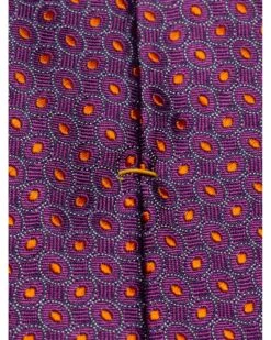 Eton Shirts Mens Purple Geometric Pattern Silk Tie -Boss Shop eton shirts mens purple geometric pattern silk tie p42186 246195 zoom