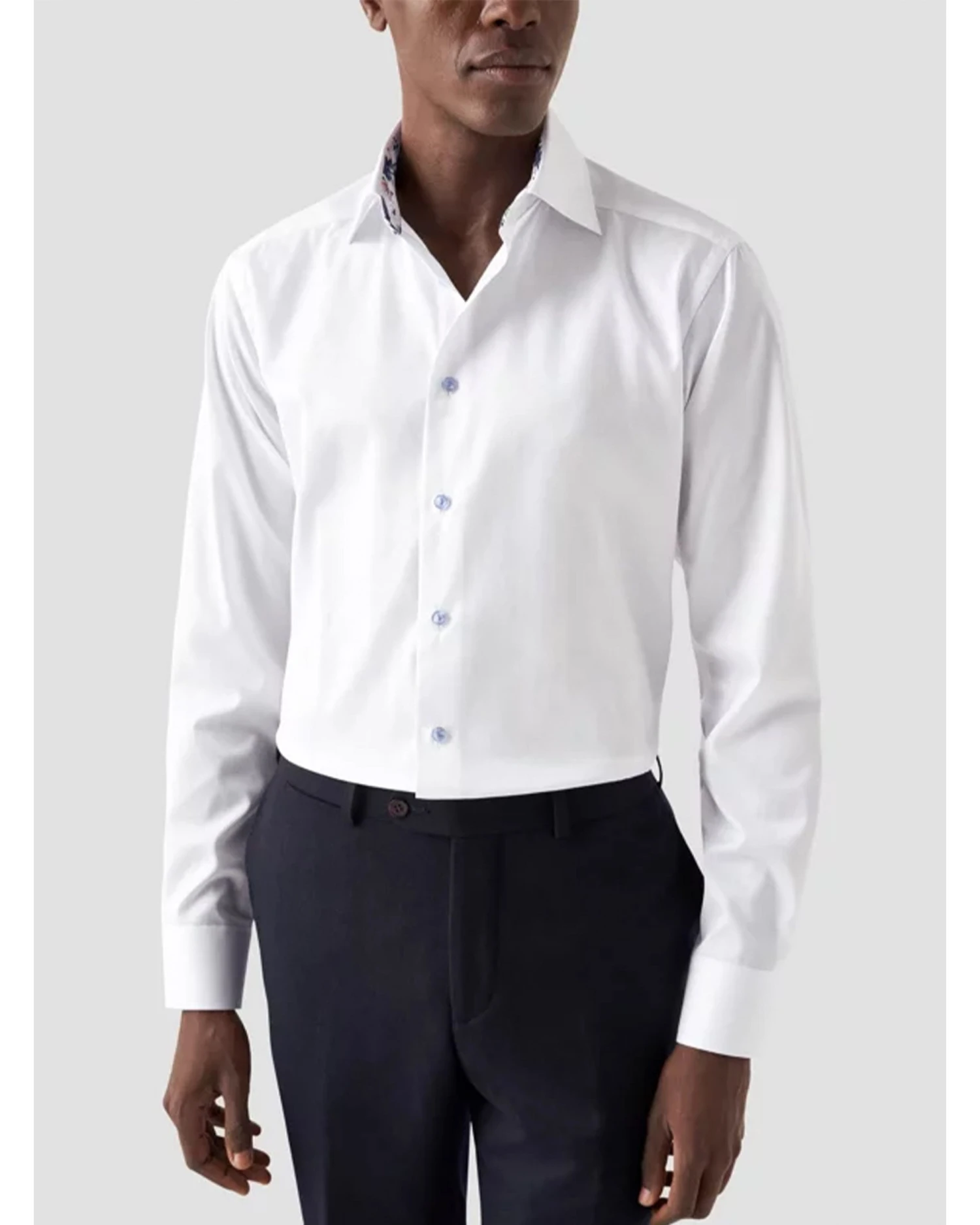 Eton Shirts Mens Signature Twill Shirt White 4 Eton Shirts Mens Signature Twill Shirt White - Image 2