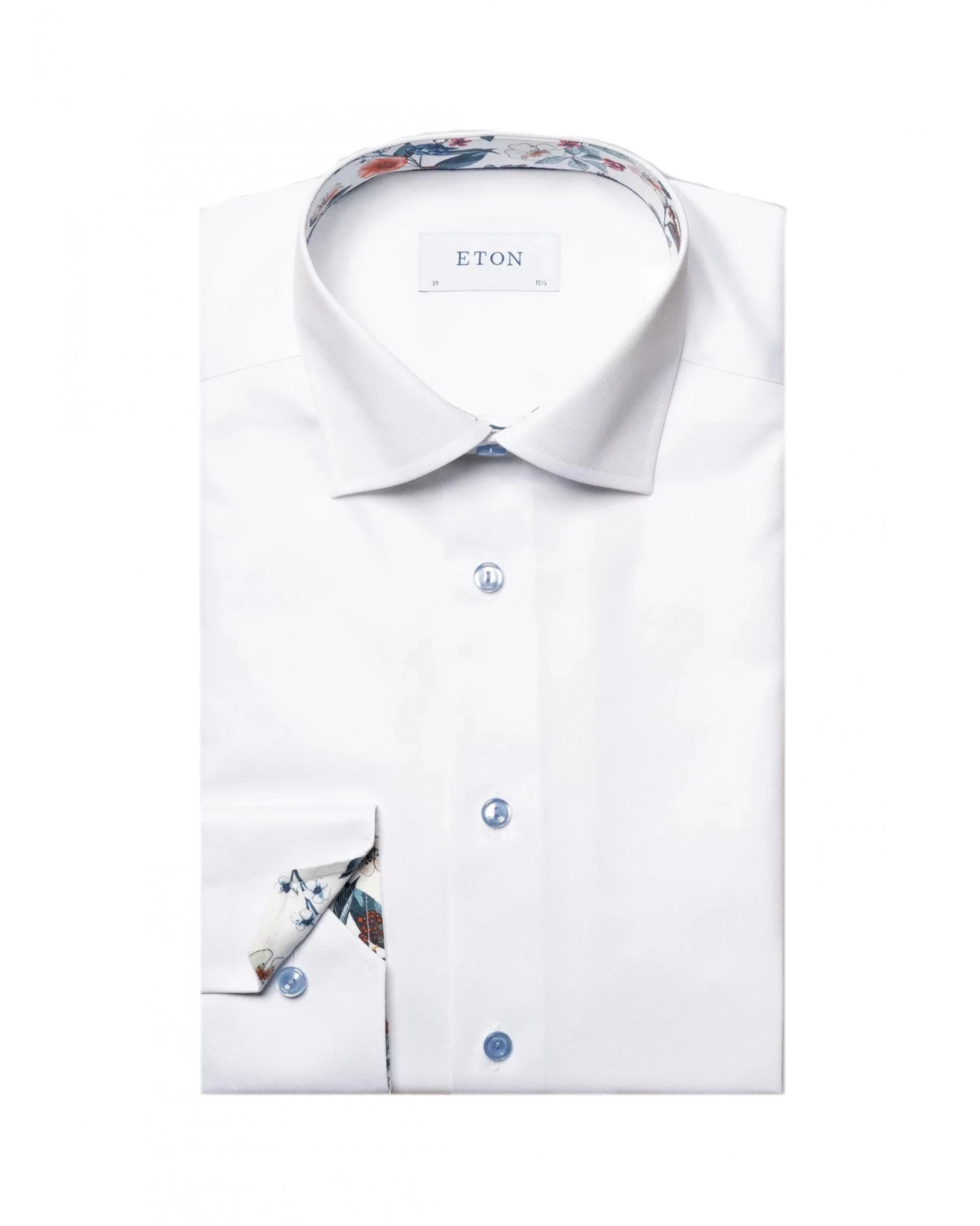 Eton Shirts Mens Signature Twill Shirt White 6 Eton Shirts Mens Signature Twill Shirt White - Image 4