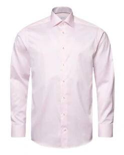 Eton Shirts Mens Signiture Twill Shirt Red