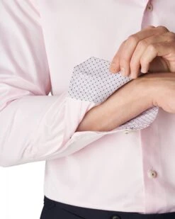 Eton Shirts Mens Signiture Twill Shirt Red -Boss Shop eton shirts mens signiture twill shirt red p44167 273546 zoom