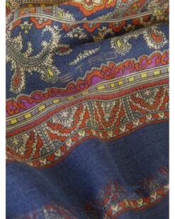 Etro Mens Beige Animal Print Ornamental Frame Scarf -Boss Shop etro mens beige animal print ornamental frame scarf p40038 221714 zoom