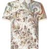 Etro Mens Botanical Floral Print Polo Shirt White -Boss Shop etro mens botanical floral print polo shirt white p44725 282837 zoom