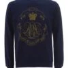 Etro Mens Gold Crest Sweatshirt, Navy Blue Sweat 2 Etro Mens Gold Crest Sweatshirt, Navy Blue Sweat -Boss Shop etro mens gold crest sweatshirt navy blue sweat p36467 166964 image