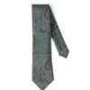 Etro Mens Green/Purple All Over Paisley Tie -Boss Shop etro mens green purple all over paisley tie p41684 255162 zoom