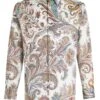 Etro Mens Paisley Floral Print Shirt White -Boss Shop etro mens paisley floral print shirt white p44715 282720 zoom