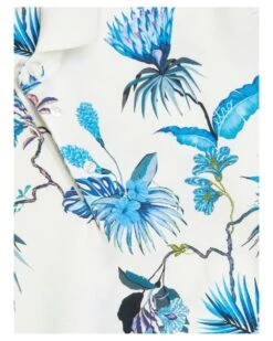 Etro Mens White Floral Jersey Polo Shirt -Boss Shop etro mens white floral jersey polo shirt p43014 264323 image