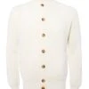 Filippo De Laurentiis Mens Funnel Neck Button Cardigan, Winter White Jumper -Boss Shop filippo de laurentiis mens funnel neck button cardigan winter white jumper p40145 222789 zoom