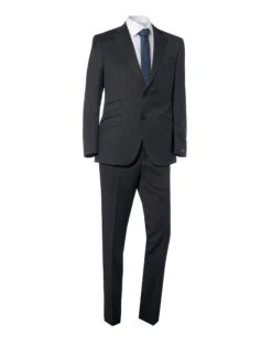 G. Connolly Mens X Richard Dark Grey Reda 1865 Virgin Wool Suit