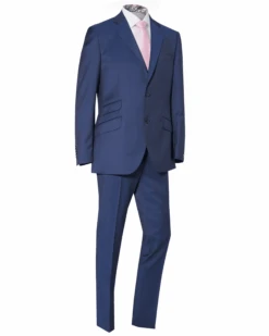 G. Connolly Mens X Richard Suit Blue Sheen