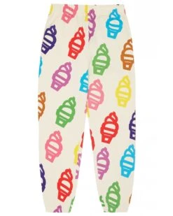 Icecream Mens Multi Soft Serve Sweatpants, Cream Joggers