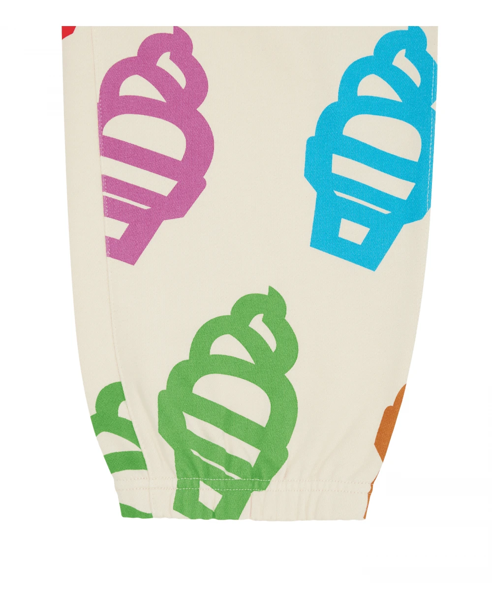 Icecream Mens Multi Soft Serve Sweatpants, Cream Joggers 6 Icecream Mens Multi Soft Serve Sweatpants, Cream Joggers - Image 4