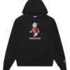Icecream Mens Tiger Mascot Pull Over Hoodie Black