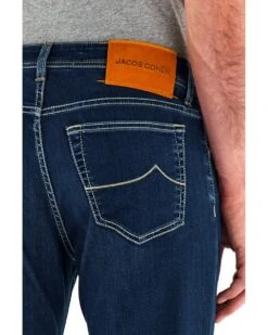 Jacob Cohen Mens Bard Pony Badge Slim Jean Clean Wash Blue 9 Jacob Cohen Mens Bard Pony Badge Slim Jean Clean Wash Blue -Boss Shop jacob cohen mens bard pony badge slim jean clean wash blue p44553 282594 image