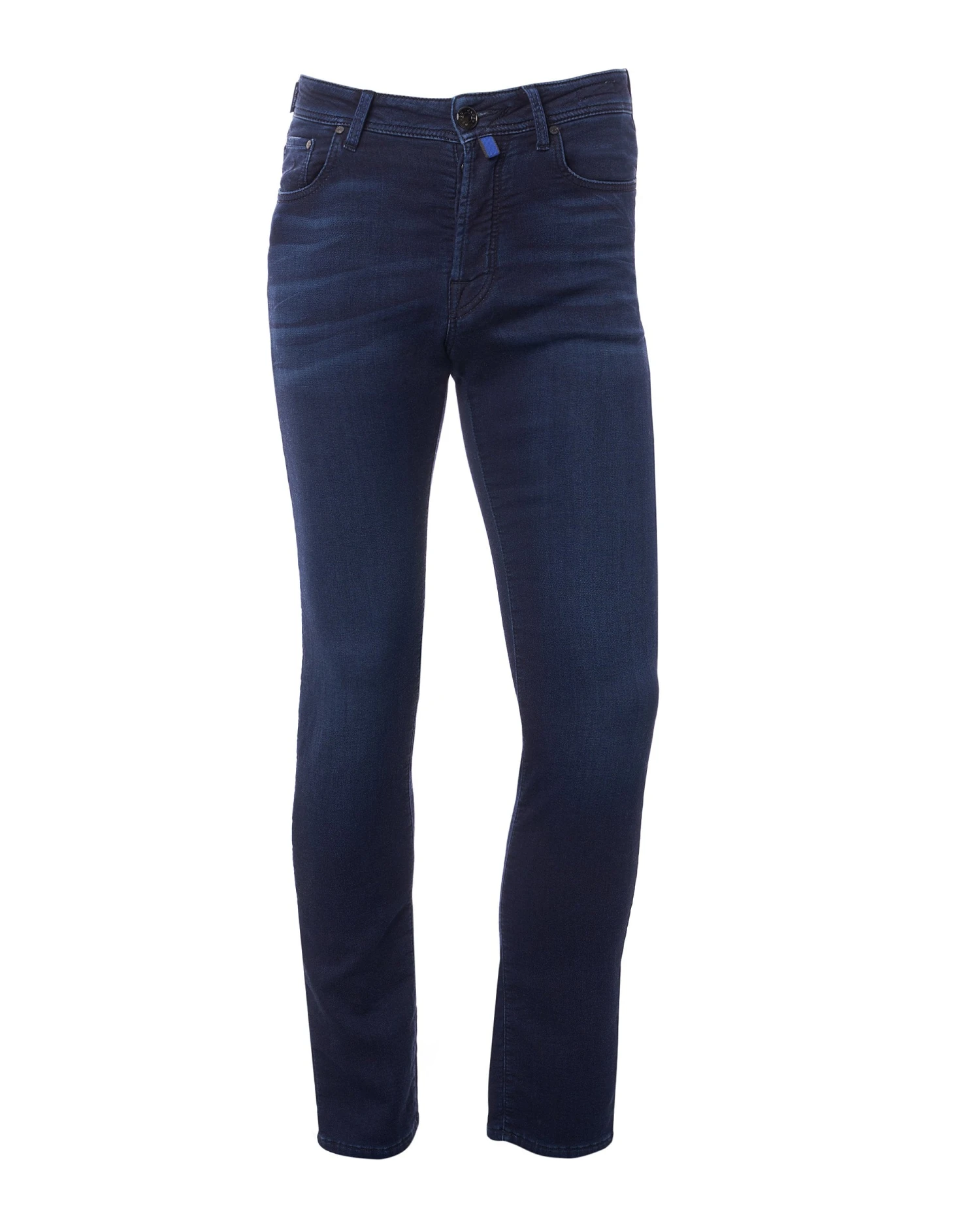 Jacob Cohen Mens Bard Slim Fit Jeans, Navy Rinse Denim 3 Jacob Cohen Mens Bard Slim Fit Jeans, Navy Rinse Denim