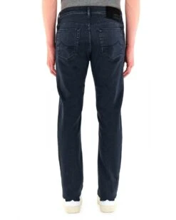 Jacob Cohen Mens Bard Slim Pony Badge Jean Slate Grey -Boss Shop jacob cohen mens bard slim pony badge jean slate grey p44556 282558 image