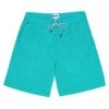 Jacob Cohen Mens Logo Monogram Swim Shorts, Turquoise Swimming Trunks -Boss Shop jacob cohen mens logo monogram swim shorts turquoise swimming trunks p40625 241891 image