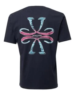 Jacob Cohen Mens Resort Logo Print T Shirt, Navy Tee -Boss Shop jacob cohen mens resort logo print t shirt navy tee p40615 235490 zoom