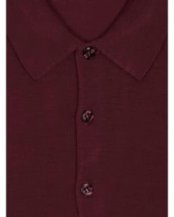 John Smedley Mens Belper Bordeaux Extra Fine Merino Wool Polo Shirt -Boss Shop john smedley mens belper bordeaux extra fine merino wool polo shirt p41608 250548 zoom