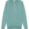 John Smedley Mens Belper Sea Mist Extra Fine Merino Wool Polo Shirt -Boss Shop john smedley mens belper sea mist extra fine merino wool polo shirt p41610 250648 zoom