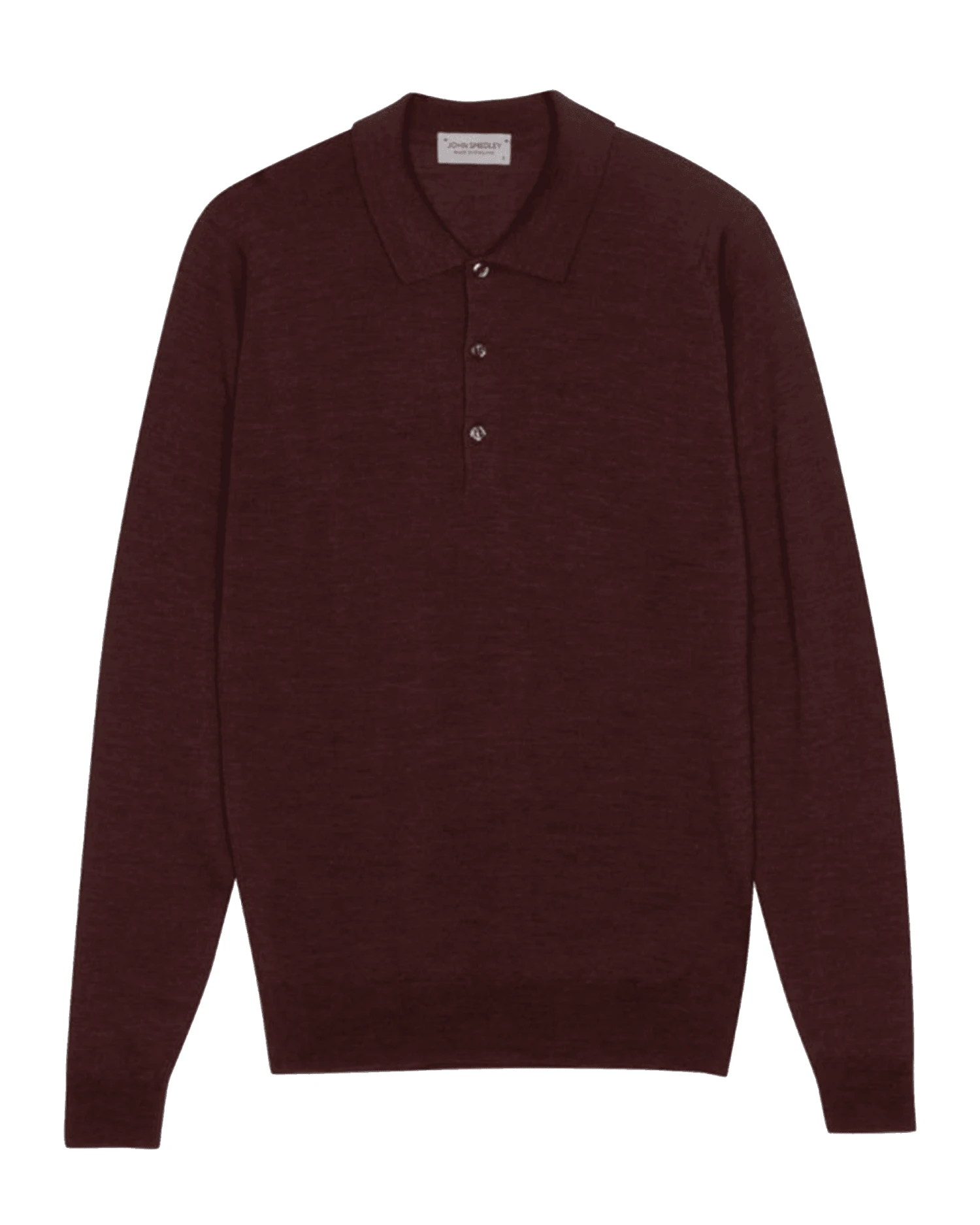 John Smedley Mens Belpers Polo Shirt Copper 3 John Smedley Mens Belpers Polo Shirt Copper