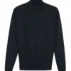 John Smedley Mens Cherwell Knit Roll Neck Jumper Midnight -Boss Shop john smedley mens cherwell knit roll neck jumper midnight p44064 276155 zoom