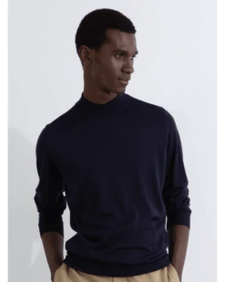 John Smedley Mens Harcourt Jumper Midnight 5 John Smedley Mens Harcourt Jumper Midnight -Boss Shop john smedley mens harcourt jumper midnight p44062 276103 zoom