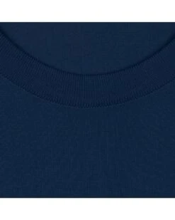 John Smedley Mens Lorca Sea Island Cotton T Shirt, Indigo Blue Tee -Boss Shop john smedley mens lorca sea island cotton t shirt indigo blue tee p42818 263894 image