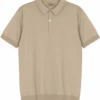 John Smedley Mens Rhodes Cotton Polo Shirt Almond -Boss Shop john smedley mens rhodes cotton polo shirt almond p42811 268720 image