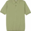 John Smedley Mens Rhodes Cotton Polo Shirt Desert Green -Boss Shop john smedley mens rhodes cotton polo shirt desert green p42813 269595 image