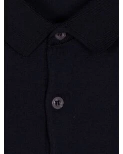 John Smedley Mens Rhodes Navy Blue Sea Island Cotton Polo Shirt -Boss Shop john smedley mens rhodes navy blue sea island cotton polo shirt p42808 263842 zoom