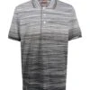 Missoni Mens All Space Dye Polo Shirt Multi Grey -Boss Shop missoni mens all space dye polo shirt multi grey p43711 278882 zoom