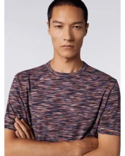 Missoni Mens Space Dye T Shirt Multi -Boss Shop missoni mens space dye t shirt multi p43705 277732 zoom