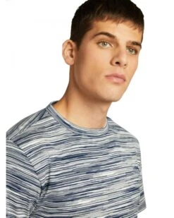 Missoni Mens Space Dye T Shirt Navy White 7 Missoni Mens Space Dye T Shirt Navy White -Boss Shop missoni mens space dye t shirt navy white p43704 277720 zoom