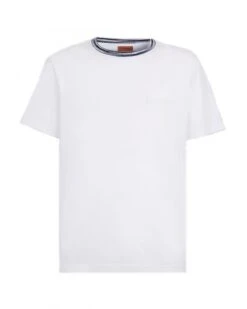 Missoni Mens Space Neck T Shirt White