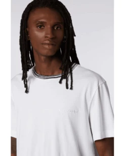 Missoni Mens Space Neck T Shirt White -Boss Shop missoni mens space neck t shirt white p44264 274708 image