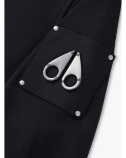 Moose Knuckles Mens Hartsfield Zip Hoodie Black -Boss Shop moose knuckles mens hartsfield zip hoodie black p44632 284394 zoom